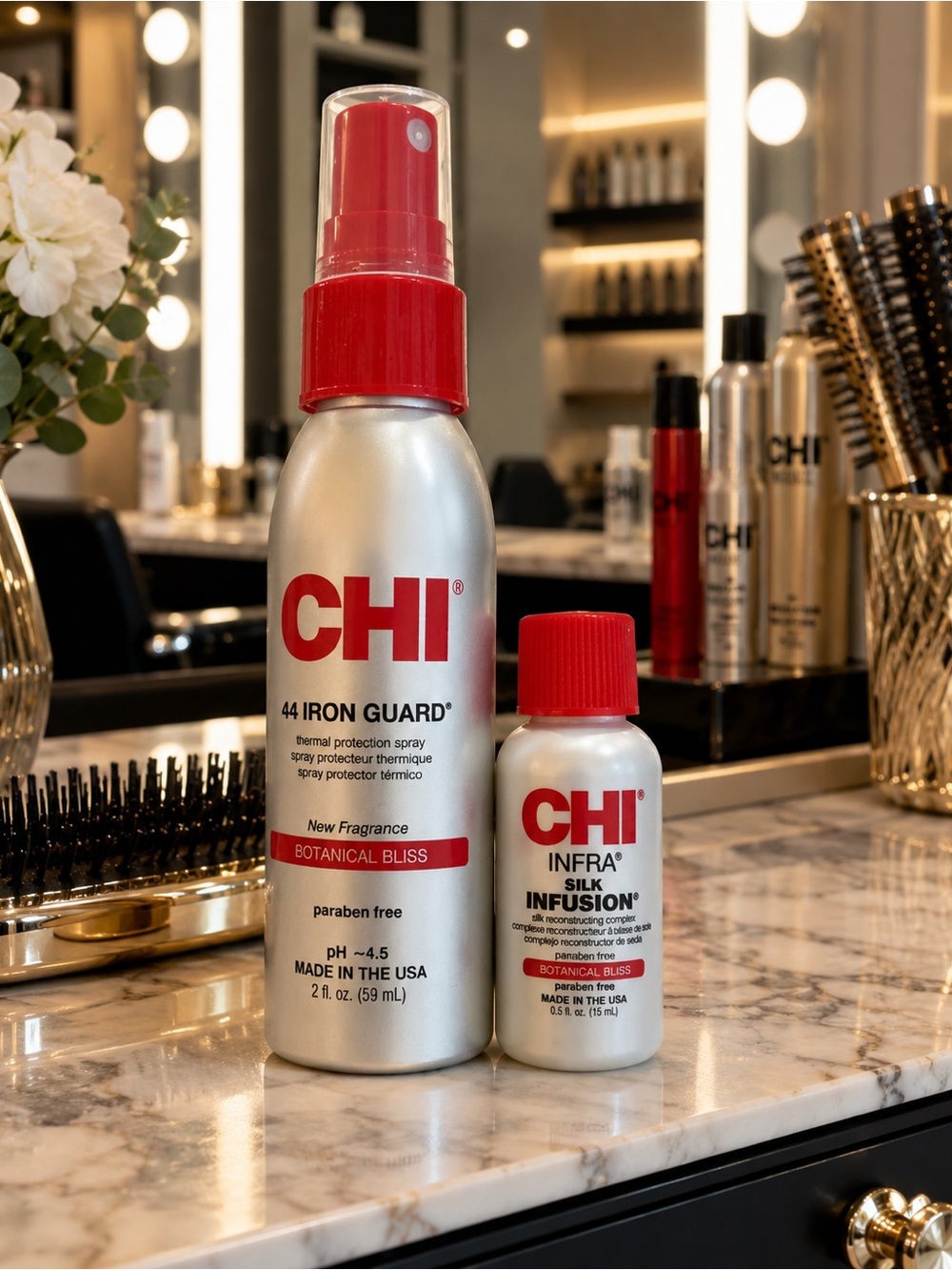 ❤️CHI Deluxe Minis Set- 44 Iron Guard & Infra Silk Infusion❤️